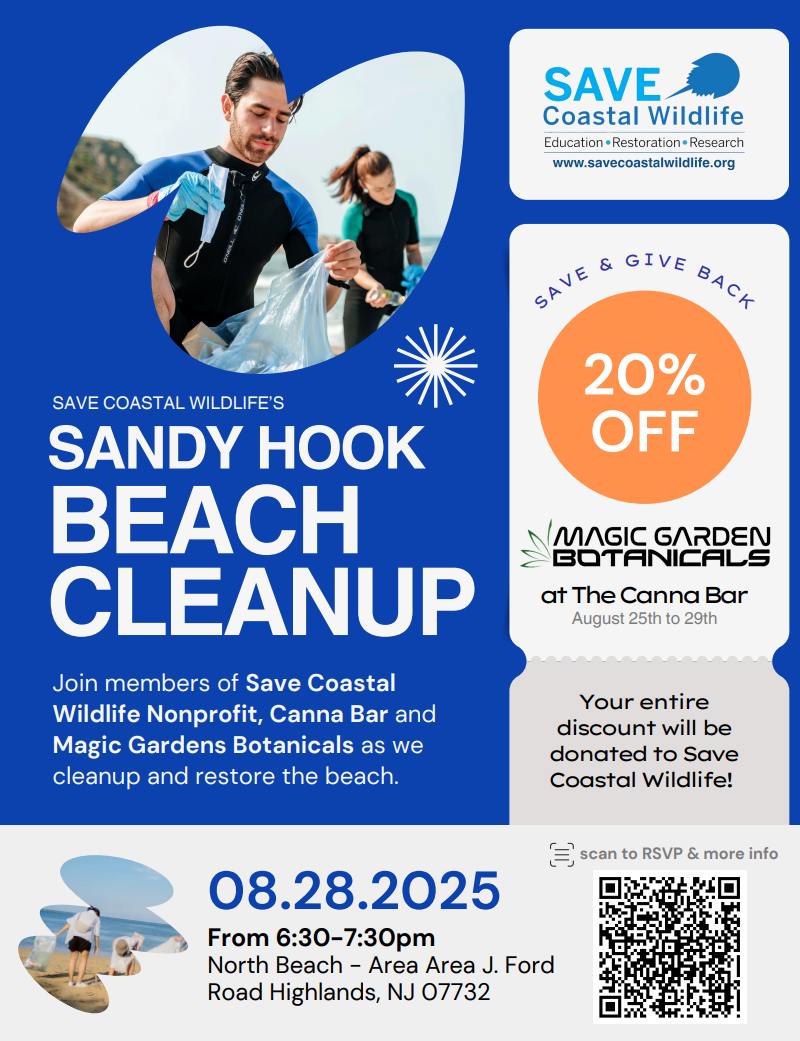 Sandy Hook Beach Cleanup community event