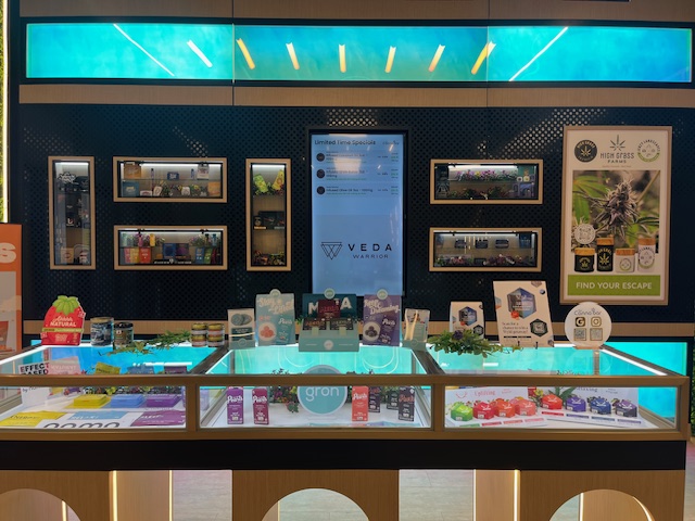 Side Display with Sale Screen