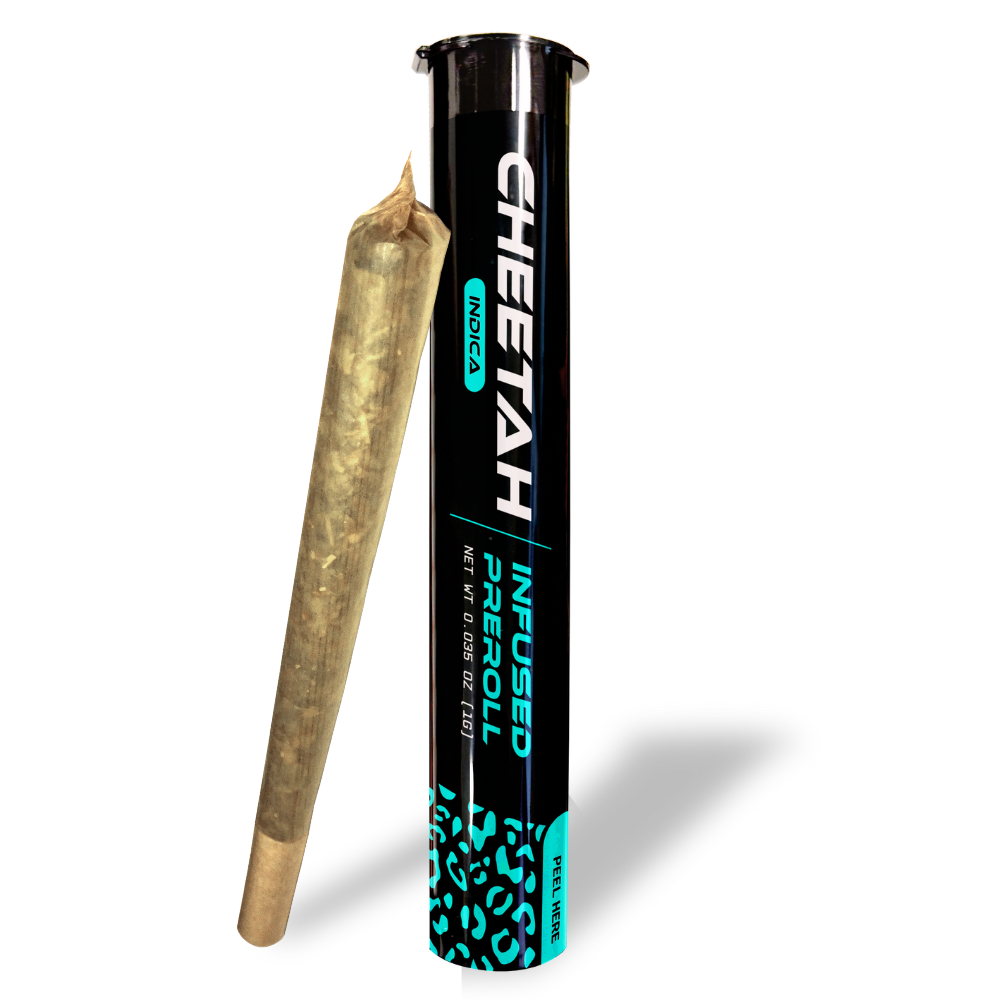 Cheetah Indica 1G Nitros Infused Preroll
