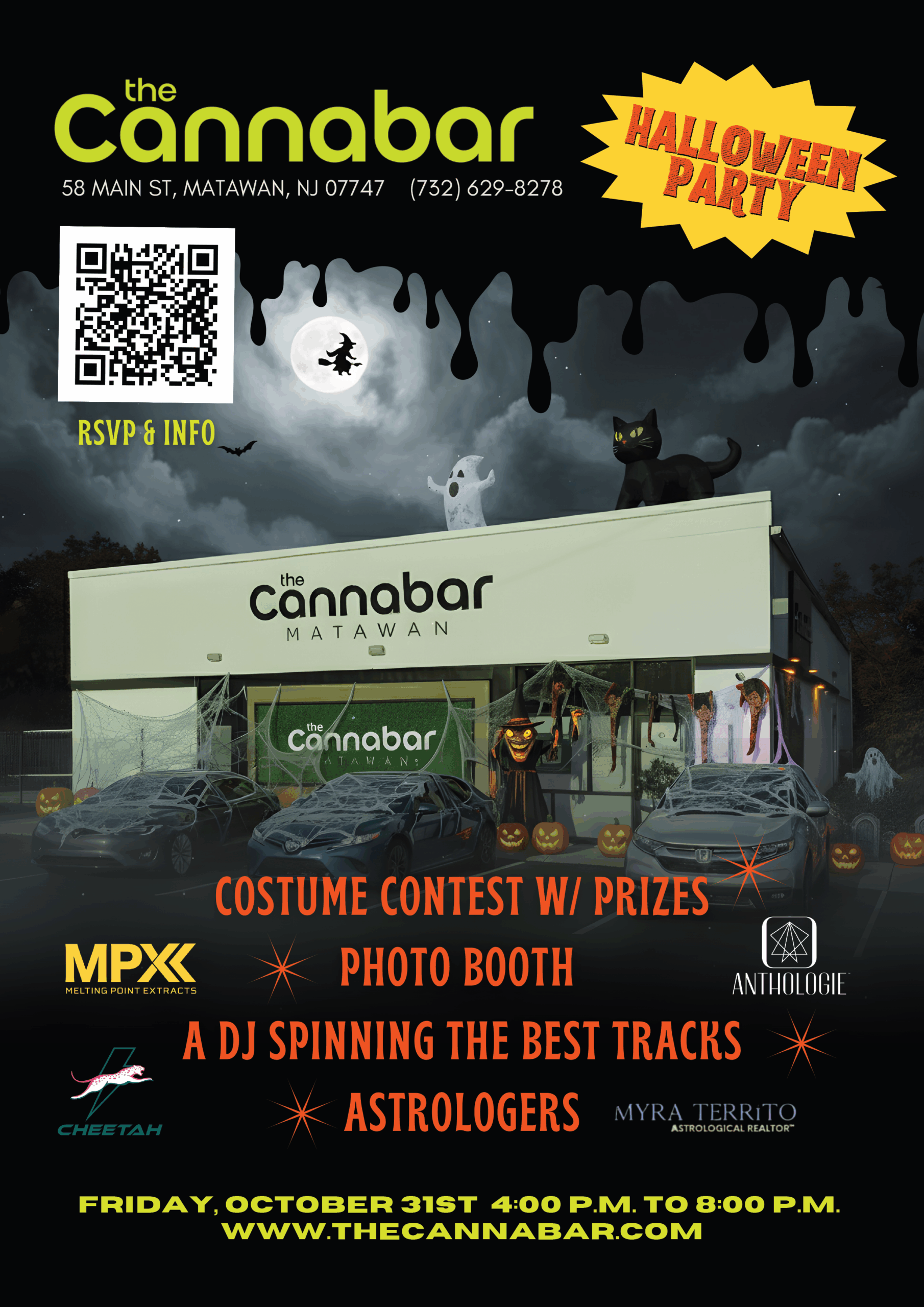 The Canna Bar Halloween Party - Costume Contest and Deals