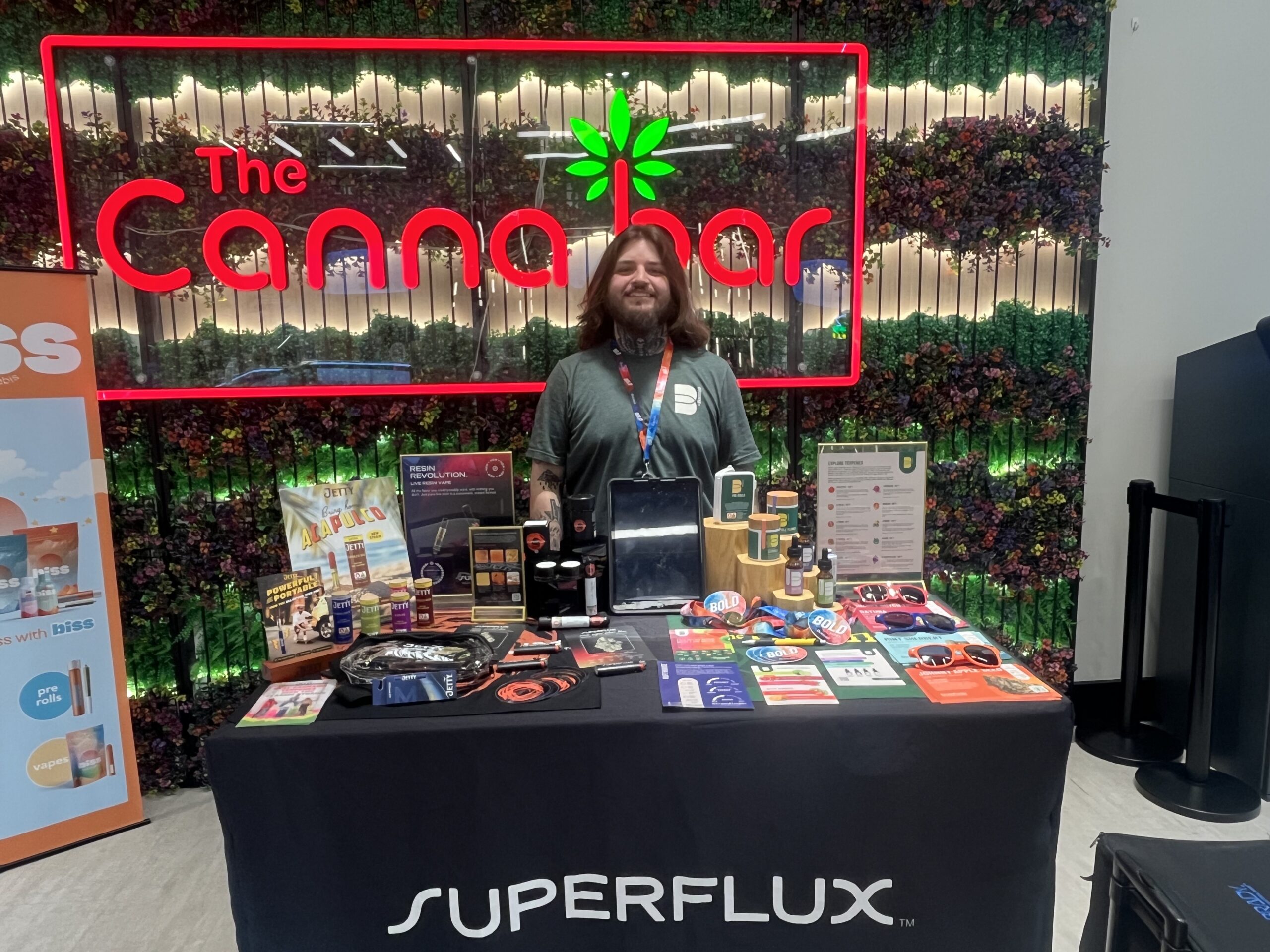 The Botanist Superflux Pop-up